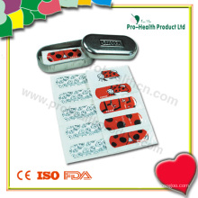 Bandage adhésif dans une boîte en fer blanc ou un distributeur de bandage (PH4361)